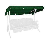 Angerer Toit pour balancelle 210 x 145 cm Qualité Swingtex, Couleur Vert - (balancelle Non-Incluse)