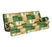 Angerer Trend-Coussin pour balancelle 3 Places Design Mexiko Vert (balancelle Non Incluse)