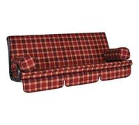 Angerer Trend-Coussin pour balancelle 3 Places Design Rio Bordeaux (balancelle Non Incluse)