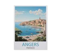 Angers France，Puzzle 1000 Pièces pour Adultes Se Détendre Assembler Jeu Jouets en Papier Cadeau pour Aîné（50x70cm）-HD83