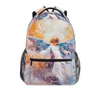 Anges Aquarelle Sacs D'École Loisir Sacs A Dos Confort Cartable Scolaire Pour Femme Plein Air Vélo 29X40Cm