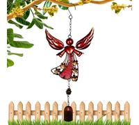 Anges Carillons éoliens | Ornement sonore réconfortant,avec ornements d'anges design d'ailes - Convient pour une utilisation en extérieur dans le jardin, sur le balcon, dans la cour et la méditation à