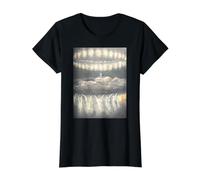 Anges dans la neuvième sphère du Ciel Gustave Dore 1867 T-Shirt Graphique avec Valeur, Femme, Noir, M