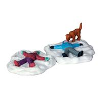 Anges De Neige, Ensemble De 2 - LEMAX COD. 62444