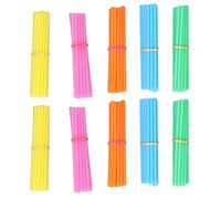 ANGGREK 100Pcs Bâtonnets de Comptage Mathématiques pour Enfants Aides à L'Enseignement de L'Addition et de la Soustraction avec des Bâtonnets de Comptage en Plastique Colorés pour