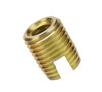 ANGGREK 20Pcs En Acier Au Carbone Fil De Réparation Insert Fileté Inserts Inserts pour Automobile Construction Naval Machines De Construction avec (Intérieur M6 * 1.0 externe M9 * 1,0 longueur 12)