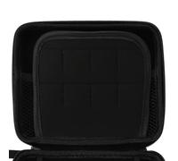 ANGGREK 2DS Housse, Coque de Protection Dure EVA avec Stockage pour 8 Cartes de Jeu, Pochette de Voyage Antichoc et Anti-poussière pour Console et Accessoires (Rouge)