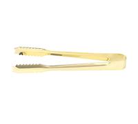 ANGGREK 304 Clamp/Holder de Sucre en Acier Inoxydable, Pinces Polyvalentes pour la Cuisson, la Cuisson et le Barbecue, Idéal pour la Glace, les Desserts et les Salades (Or plaqué)