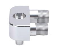 ANGGREK Adaptateur de Compresseur de Ligne AC, Alliage d'aluminium, Remplacement Direct pour LSX LS3, Installation Facile pour les échanges de Moteurs et les Systèmes AC