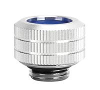 ANGGREK Adaptateur de Refroidissement par Eau pour PC, Raccord de Tube Rigide en Laiton, Diamètre 14 Mm, Idéal pour les Ordinateurs de Jeu et les Passionnés (SILVER)