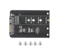 ANGGREK Adaptateur M.2 NGFF vers, Convertisseur 22 Broches B Key pour SSD, Plug and Play avec Condensateur Céramique, Compatible avec WinXP/Vista/Win7/Win8/