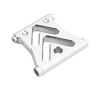 ANGGREK Aluminium Alloy RC Car Front Codord Bumper Guard pour 1/10 Véhicules avec Accessoire de Mise à Niveau de l'amortissement Anti-Collision (Silver)