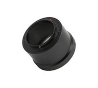 ANGGREK Bague d'adaptation T2-FX, Adaptateur d'Objectif en Alliage 'Aluminium pour Objectif à Monture T2, Compatible avec Les Appareils Photo Fuji FX, Installation Fluide et Mise au Point Manuelle
