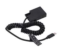 ANGGREK Batterie Factice ENEL14, Adaptateur Secteur de Type C, Batterie Factice de Décodage Complet avec Alimentation Stable pour D5600 D5500 D5300