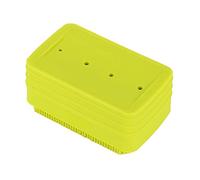 ANGGREK Boîte à Savon en Silicone avec Système de Drainage Intelligent Matériau Alimentaire Design Multifonctionnel pour Salle de Bain et Spa