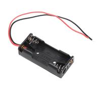 ANGGREK Boîtier de Support de Piles AA AAA, Plastique isolé, Alimentation Stable pour Jouets et Appareils électroménagers (2 Volets)