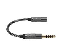 ANGGREK Câble Adaptateur de 4,4 Mm à 3,5 Mm 4,4 Mm Mâle équilibré à Une Femelle Stéréo de 3,5 Mm avec Cuivre en Cuivre plaqué en Argent Connecteurs Plaqués Or pour NW ZX507 DMP Z1 NW
