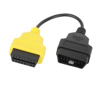 ANGGREK Câble de Diagnostic, Adaptateur de Remplacement ABS, Connecteur d'outil d'analyse pour Scanner ECU