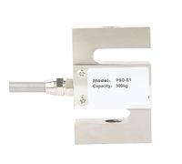 ANGGREK Capteur de Cellule de Charge, Capteur de Poids de Type S en Métal Résistant à l', Haute Précision de 300 Kg pour Station de Mélange et Station d'asphalte (300 kg)