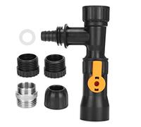 ANGGREK Changeur d'eau du Robinet, Changeur d'eau de Remplacement d'eau D'Aquarium Easy Aquarium Changeur de Robinet Pompe avec 2 Adaptateurs de Robinet en Plastique