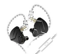 ANGGREK Classic 1BA + 1DD Hybrid Drive, Strong Bass et Haute sensibilité, Conception de Crochet d'oreille Confortable, Combinaison en Métal et en Résine, écouteurs Câblés avec Bouchon de 3,5 Mm,