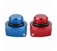 ANGGREK CNC Bouchons de Remplissage d' en Aluminium, Bougies d' de Moto Légères et Durables pour CRF150R, Installation Facile et Conception élégante pour les Amateurs de Moto