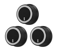 ANGGREK Contrôle DE la Température AC BOUBLE DE REMPLACE Air Climatiseur Température Bouton OEM 84793085 84141127 avec Conception Texturée Noire pour Chevy Express 1500 2500 3500