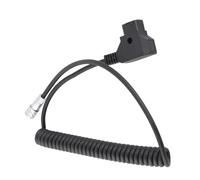ANGGREK Cordon d'alimentation à Ressort D-Tap vers 4K pour Caméra Cinema 4K, Conception Renforcée et Durable, Compatible avec Les Batteries V-Mount et Gold Mount