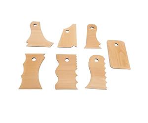 ANGGREK Côtes de Modelage pour Poterie, Outils de Façonnage pour Pied en