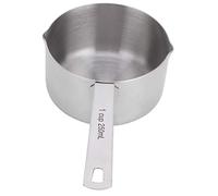 ANGGREK Cuillère Doseuse de Cuisson, en Acier Inoxydable avec Balance, Tasse à Mesurer Précise pour la Cuisson et la Pâtisserie, Idéale pour la Farine et les Liquides (1tasse250ml)