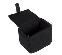 ANGGREK DSLR Camera Sac Insert Pad Velvet Velvet Liner Protection D'amortisseur avec Crochet et Boucle pour Photographier Le Sac D'ordinateur Portable à Dos de Chariot (Black)