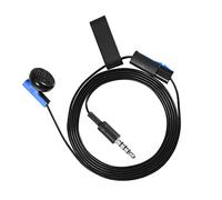 ANGGREK Écouteurs de Jeu Casque Gaming pour Prise 3.5mm Intra-auriculaire avec Microphone Contrôle on/Off Haut-Parleur Intégré 9.2mm Design Ergonomique Compatible Manette