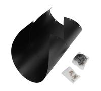 ANGGREK Écureuil Flapper Guard Baffle Squirrel Déclecteur d'écureuil Dissuasif pour Les Mangeoires d'oiseaux Faciles à Utiliser Matière PVC de Connexion Rapide avec des Clips de Fixation et des