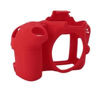 ANGGREK Étui de Caméra en Silicone pour D3300 3400, Housse de Protection en Silicone Souple, Conception Légère pour Une Utilisation en Extérieur (Rouge)