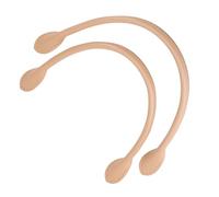 ANGGREK Fil d'accessoires à Main Bricolage, Sangles et Poignées de Sac en Cuir Authentiques, Confortable et Polyvalente pour Fabriquer des Sacs élégants (Cuir synthétique Beige)
