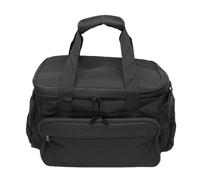 ANGGREK Grand Sac de Maquillage, Organisateur de Toilettes en Polyester avec Sangle Réglable, Stockage Polyvalent pour Les Voyages et Utilisation Quotidienne avec des Séparateurs Amovibles