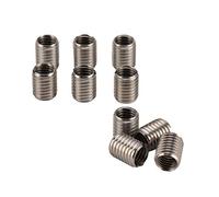 ANGGREK Inserts de Filetage 10pcs Inserts Filets Vis en Acier Inoxydable Femelle Mâle Femelle Fixt