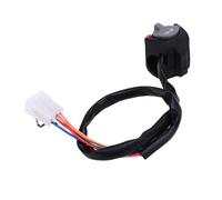 ANGGREK Interrupteur de Klaxon et de Phare de Moto, Interrupteur de Commande intégré en Matériau ABS avec Installation Facile pour 125 EXC 125 XC-W (Gauche)