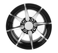 ANGGREK Jante de Roue de VTT de 12 Pouces, Construction en Alliage d'aluminium, Haute Résistance pour les Karts, stabilité et Traction Améliorées