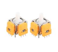 ANGGREK Joystick Module, 2PCS Capteur Analogique 3D à Effet Hall de Remplacement Joystick avec Haute Précision pour Pro Controller