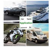 ANGGREK Kit de Klaxons de Train Puissants 300 DB, Klaxon Pneumatique étanche pour Camions, Voitures et Bateaux, Design Compact avec Son Clair, électrique 12 V pour une sécurité Améliorée (Couleur