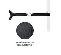 ANGGREK Kit de Sangles d'ancrage pour Corde de, Sangles en Nylon renforcé Robustes avec Mousqueton en Acier Inoxydable pour Entraînement de Gymnastique à Domicile et Entraînements de