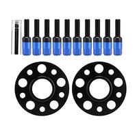 ANGGREK Kit d'entretoise de Roue de Voiture 5x112, de 15 Mm, Adaptateur centré sur Le Moyeu pour Série 1 F40 2019-2020, Améliore la stabilité et Le Dégagement (Blue)