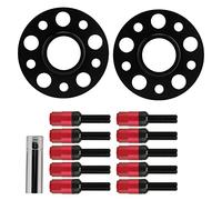 ANGGREK Kit d'entretoise de Roue de Voiture 5x112, de 15 Mm, Adaptateur centré sur Le Moyeu pour Série 1 F40 2019-2020, Améliore la stabilité et Le Dégagement (Rouge)