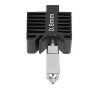 ANGGREK Kit Hotend d'imprimante 3D, Extrudeuse à Haut Débit de Conception Intégrée avec Chauffage en Céramique de 60 W pour P1S, Compatible avec l' PLA ABS (0,8 mm)