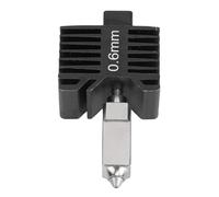 ANGGREK Kit Hotend d'imprimante 3D, Extrudeuse à Haut Débit de Conception Intégrée avec Chauffage en Céramique de 60 W pour P1S, Compatible avec l' PLA ABS (0,6 mm)