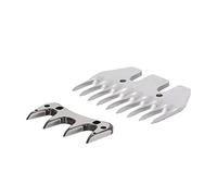 ANGGREK Lames de Cisailles à Moutons Droites à 9 Dents de Remplacement pour Ciseaux électriques à Moutons Tondeuse à Laine en Acier Haute Teneur en Carbone pour la Tonte de Laine