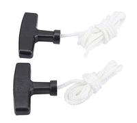 ANGGREK Largeur Pull Starter Handle Remplacement Titr Cord Kit avec Une Corde en Nylon de 1,5 M et Une Poign¨¦e en Plastique Robuste pour la Plupart des Tondeuses ¨¤ Gazon
