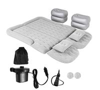 ANGGREK Matelas Pneumatique SUV, Matelas à Air Automobile Véhicule Gonflable de Voyage épaissis épaissis Accessoire de Camping, Oreiller à Coussin, Surface Flocale Portable, Facile Nettoyer, pour