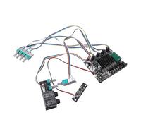 ANGGREK Module Amplificateur Bluetooth, 2.1 Canaux, 50 W par Canal, Caisson de Basses 100 W, adapté aux Systèmes Audio Domestiques